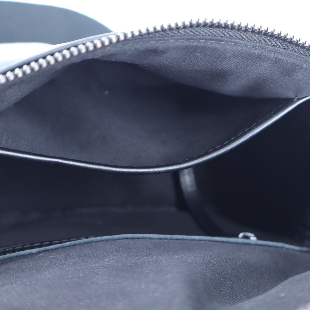 Andar Original Waymaker Crossbody Bag Jet Black Oil Waxed Leather - Picture 10 of 13